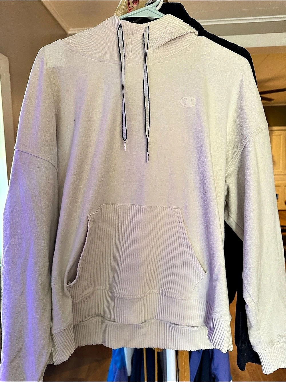 Champion White Hoodie